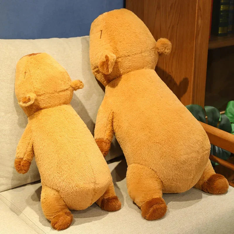 Adorable Fluffy Capybara Plush Friends for Cozy Comfort