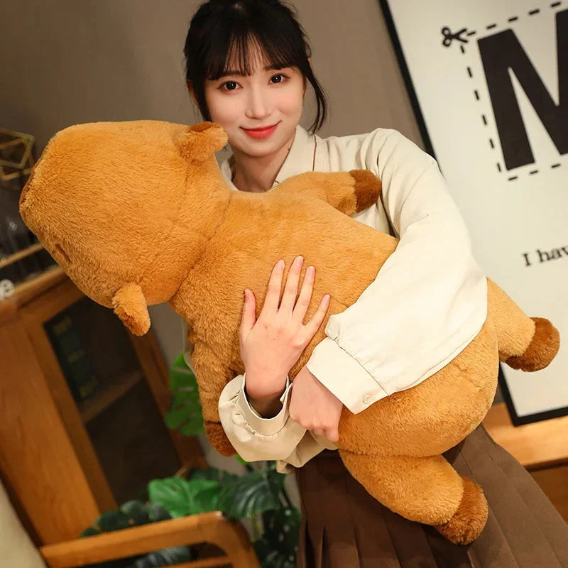 Adorable Fluffy Capybara Plush Friends for Cozy Comfort