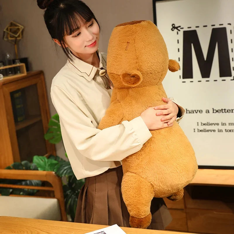 Fluffy Sleepy Capybara Plushies