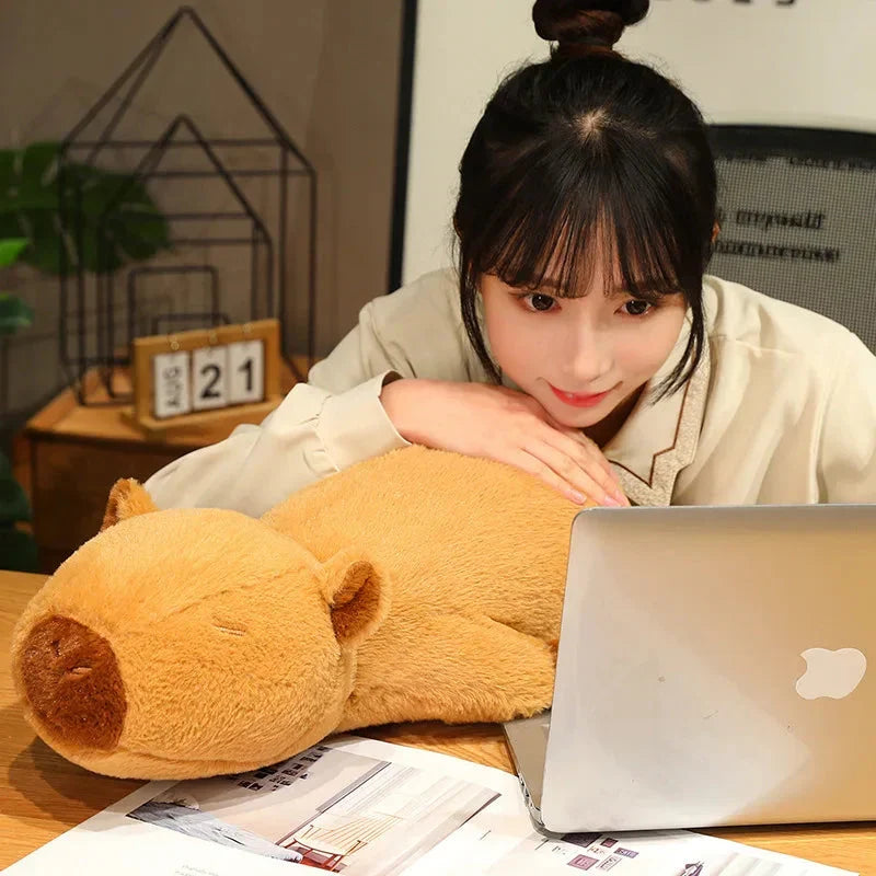 Adorable Fluffy Capybara Plush Friends for Cozy Comfort