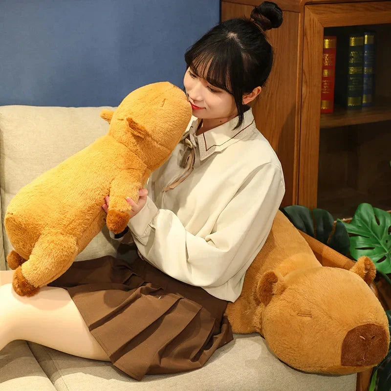 Adorable Fluffy Capybara Plush Friends for Cozy Comfort