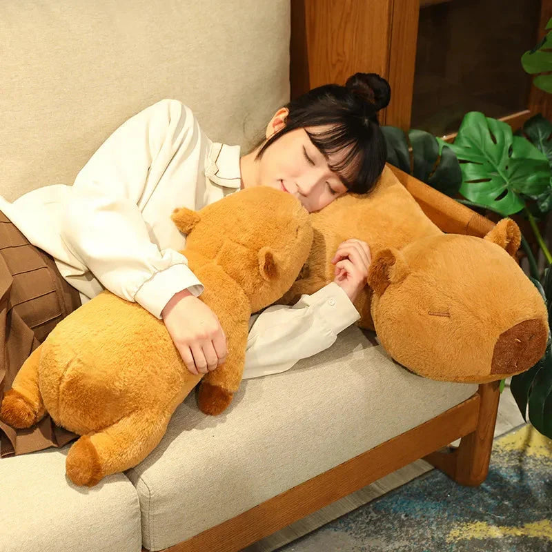 Adorable Fluffy Capybara Plush Friends for Cozy Comfort
