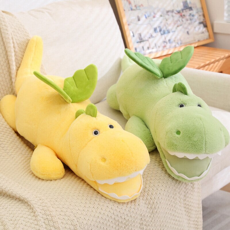 Adorable Soaring Fluffy Dragon Plush Toy