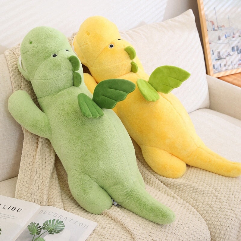 Adorable Soaring Fluffy Dragon Plush Toy