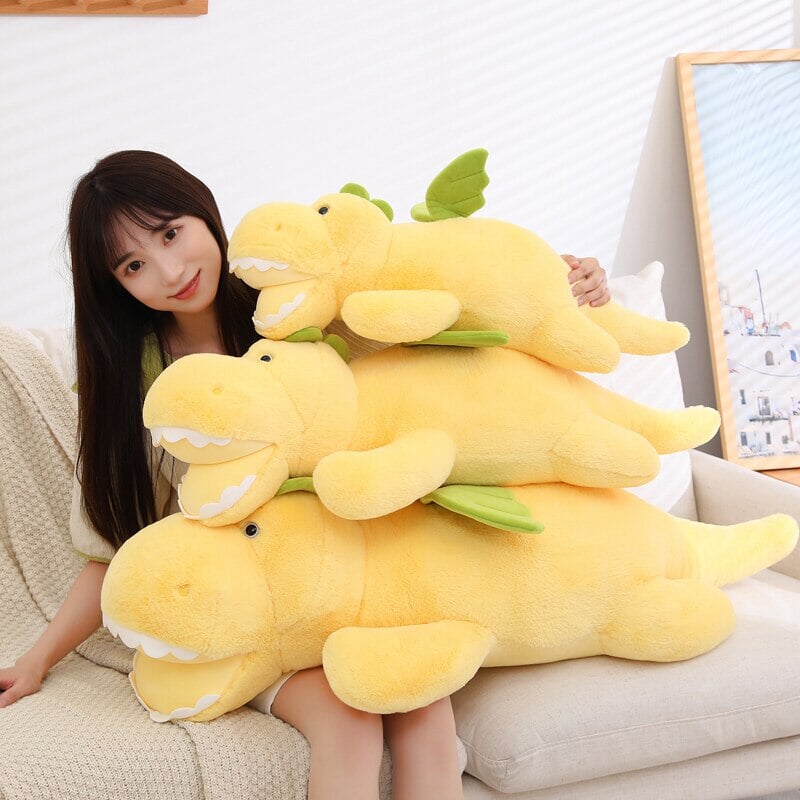 Adorable Soaring Fluffy Dragon Plush Toy
