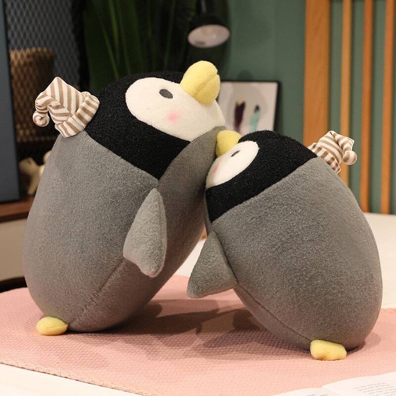 Adorable Fluffy Penguin Plushie – Meet Freckles!