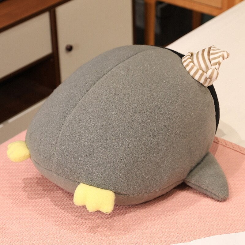 Adorable Kawaii Fluffy Penguin Plush Toy - Freckles!
