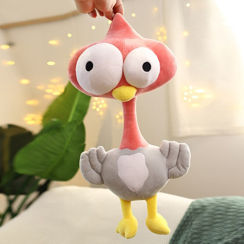 Funny Shocked Giant Ostrich Plushies