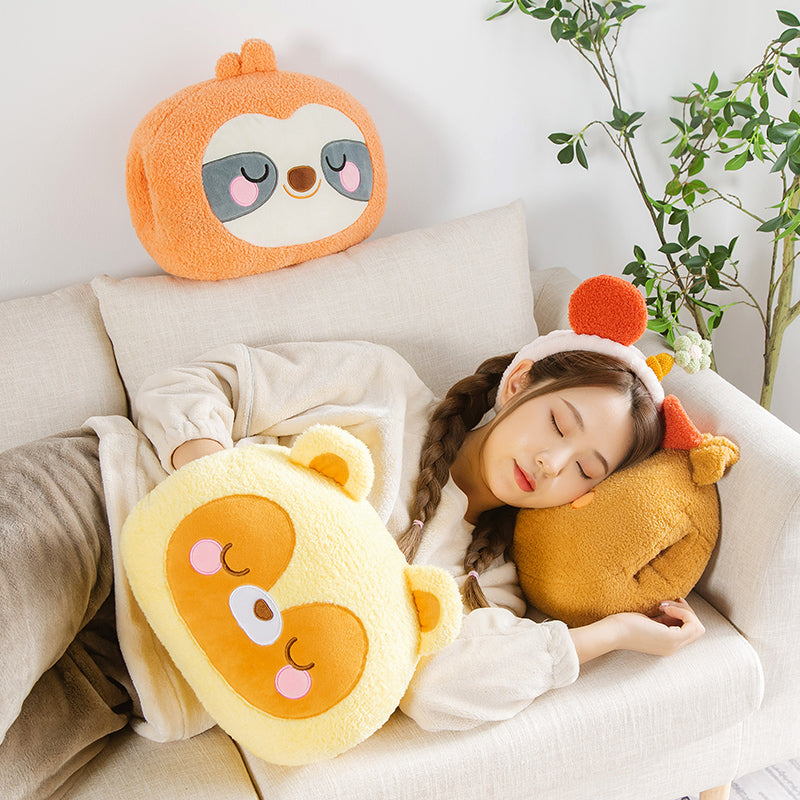 Cozy Fuzzy Forest Buddy Handwarmer Plushie Set | Limited Edition!