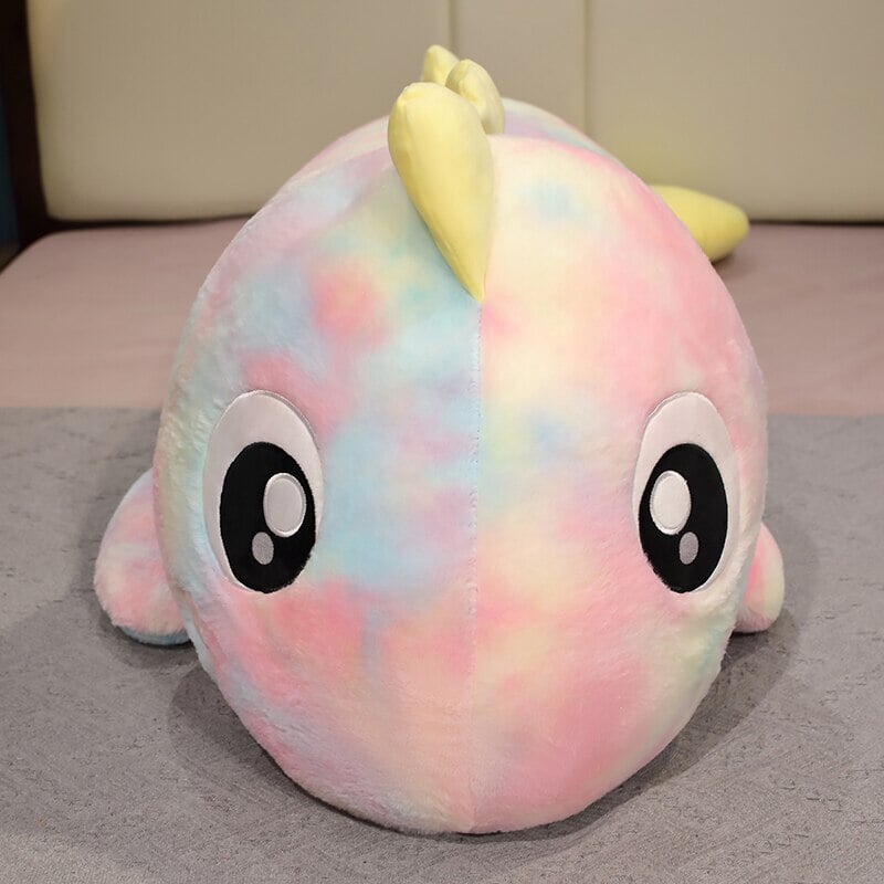 Galaxy Rainbow Pasco the Lizard Plushie
