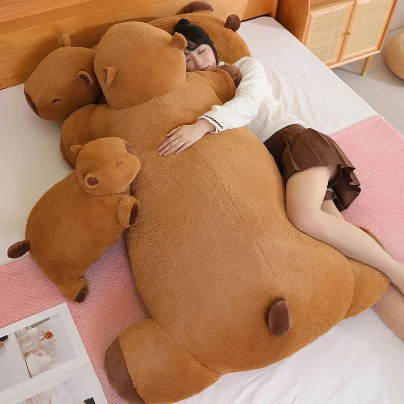 Snuggle Up with Our Adorable Giant Capybara Plushies!