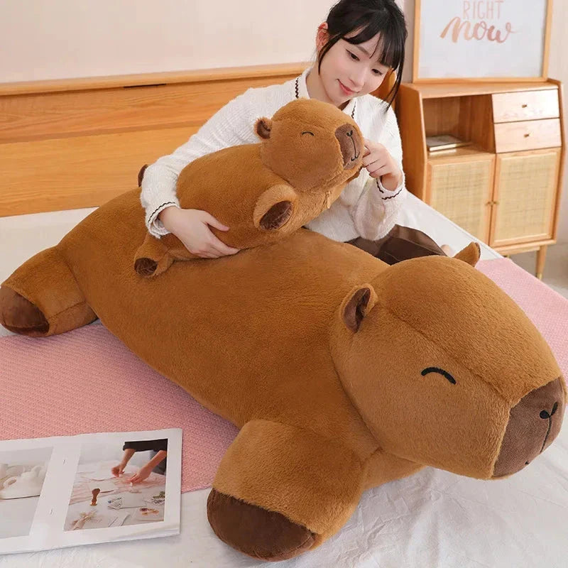 Snuggle Up with Our Adorable Giant Capybara Plushies!