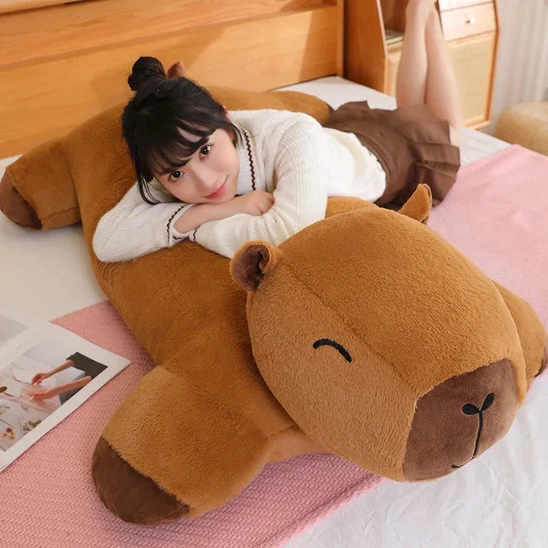Snuggle Up with Our Adorable Giant Capybara Plushies!