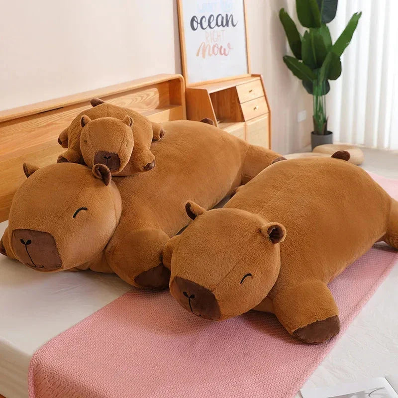 Snuggle Up with Our Adorable Giant Capybara Plushies!