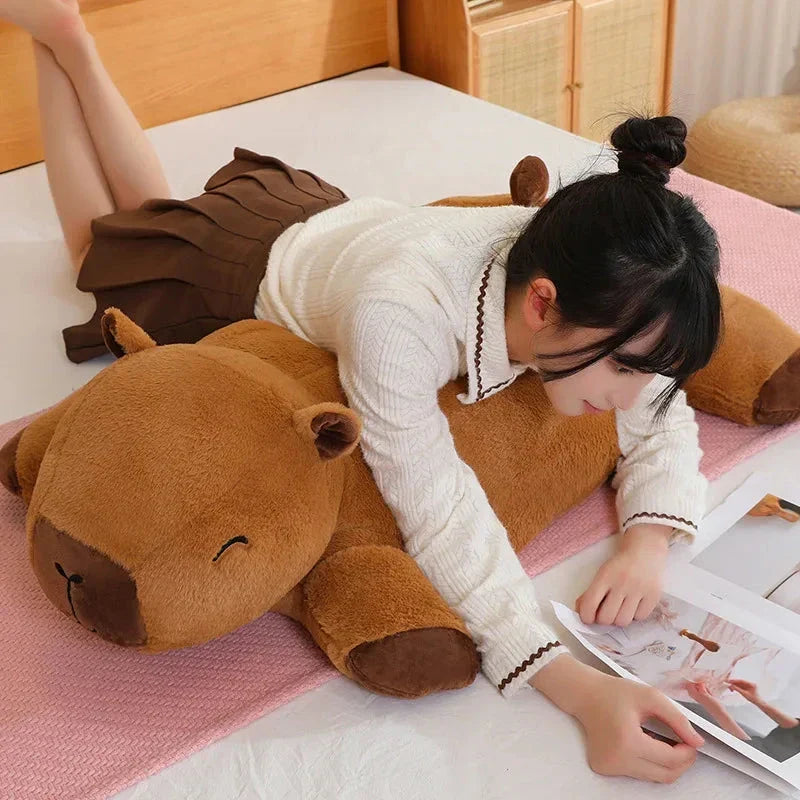 Snuggle Up with Our Adorable Giant Capybara Plushies!