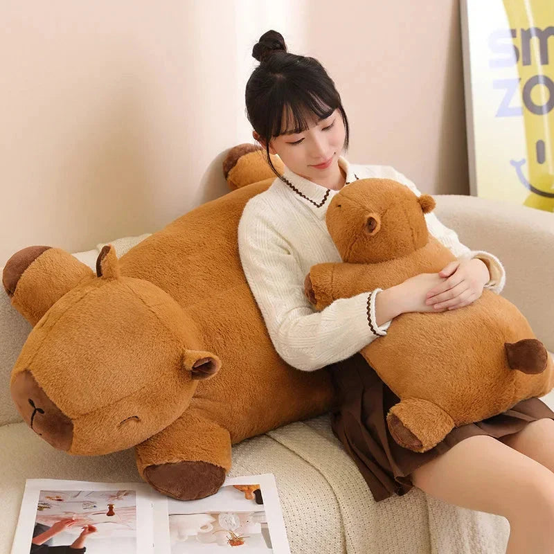 Snuggle Up with Our Adorable Giant Capybara Plushies!