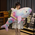Adorable Giant Plush Galaxy Shark – Your New Fuzzy Friend!