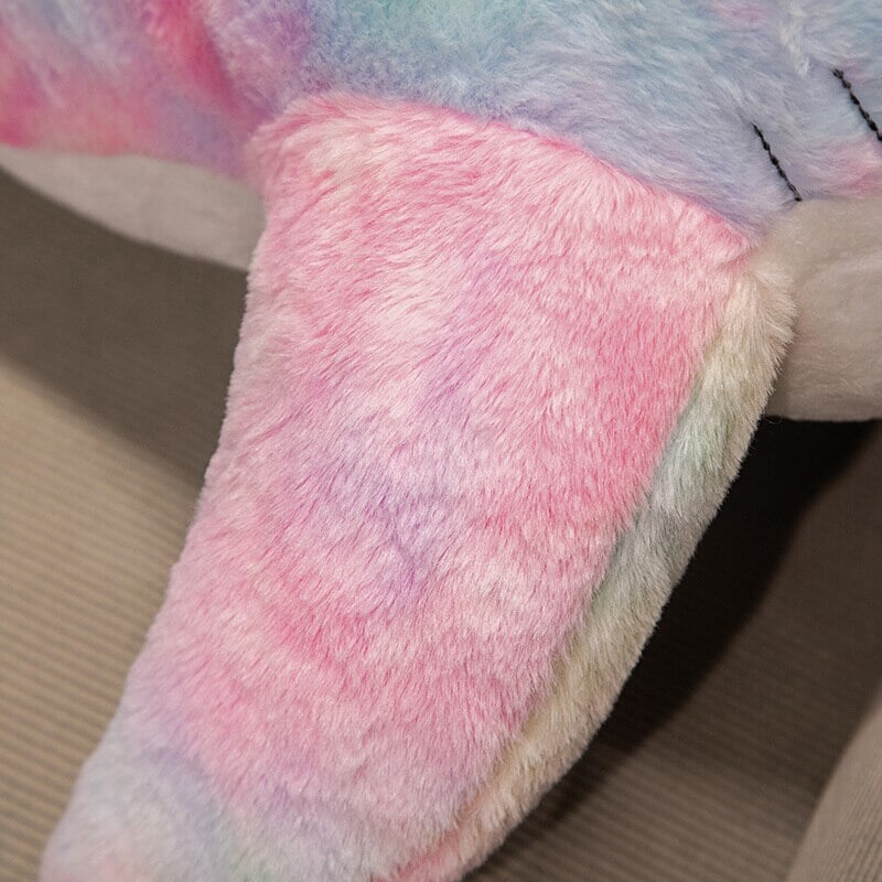 Adorable Extra-Large Fuzzy Galaxy Shark Plush Toys