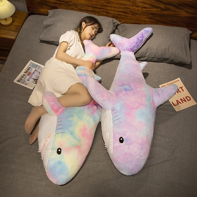 Adorable Giant Plush Galaxy Shark – Your New Fuzzy Friend!