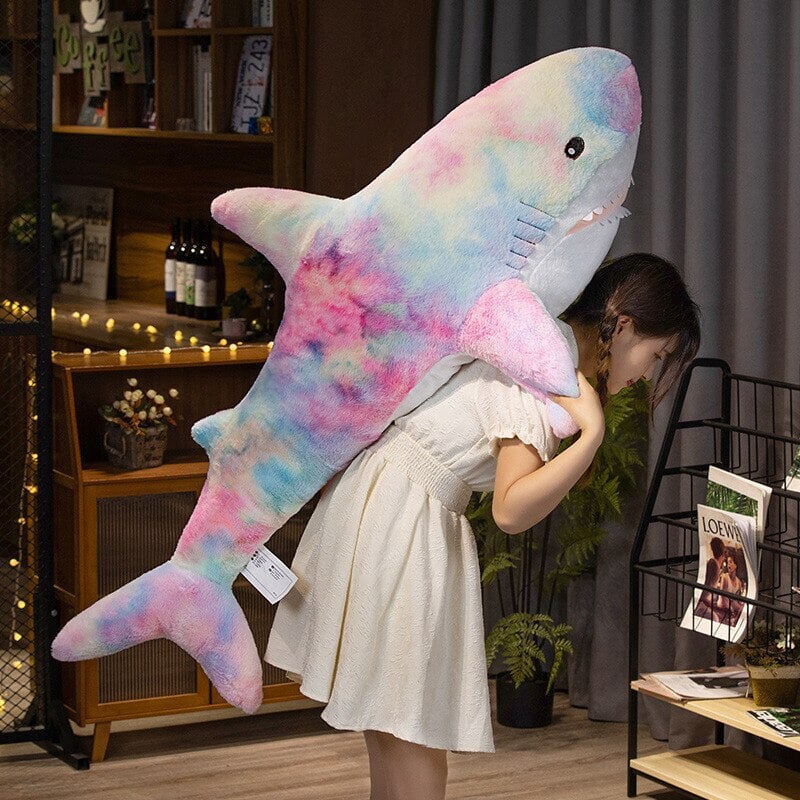 Adorable Giant Plush Galaxy Shark – Your New Fuzzy Friend!