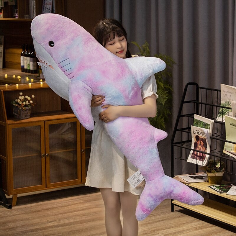 Adorable Giant Plush Galaxy Shark – Your New Fuzzy Friend!
