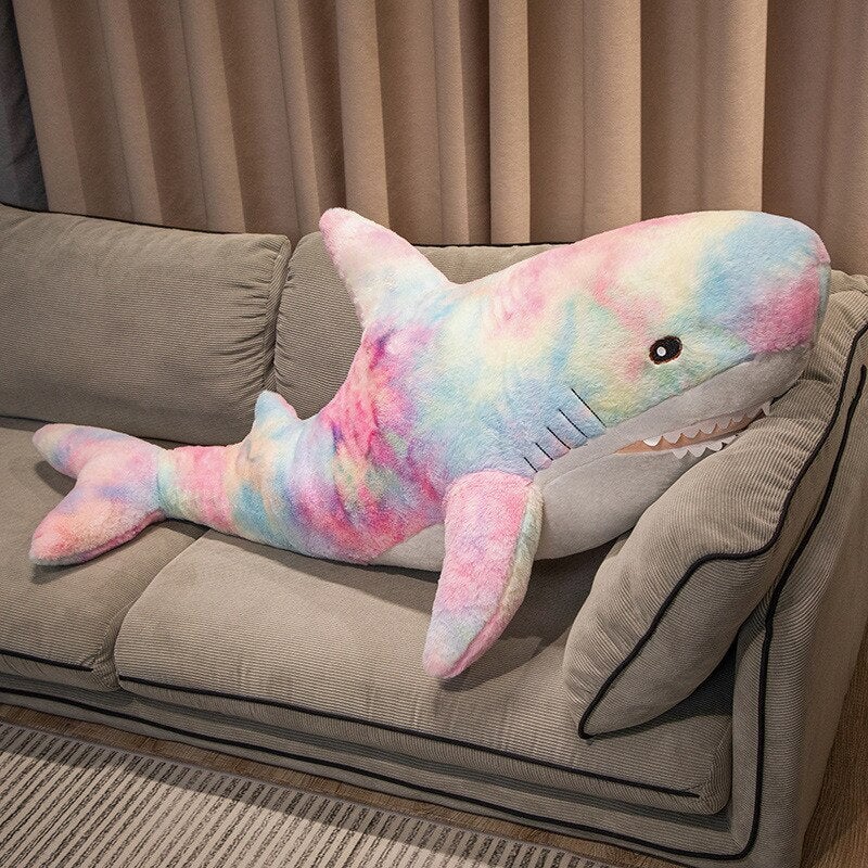 Adorable Giant Plush Galaxy Shark – Your New Fuzzy Friend!