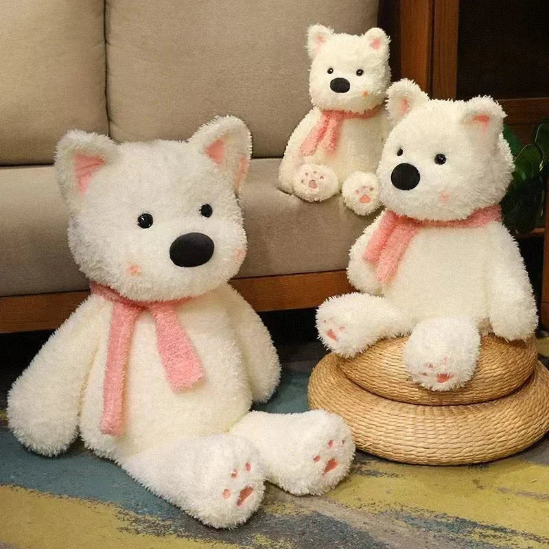 Ultra-Soft Giant West Highland Terrier Plush Toy