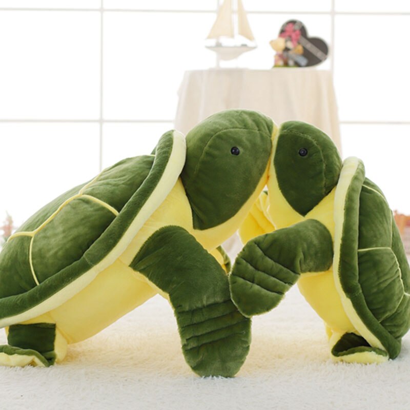 Adorable Green Chonky Kawaii Sea Turtle Plush Toy