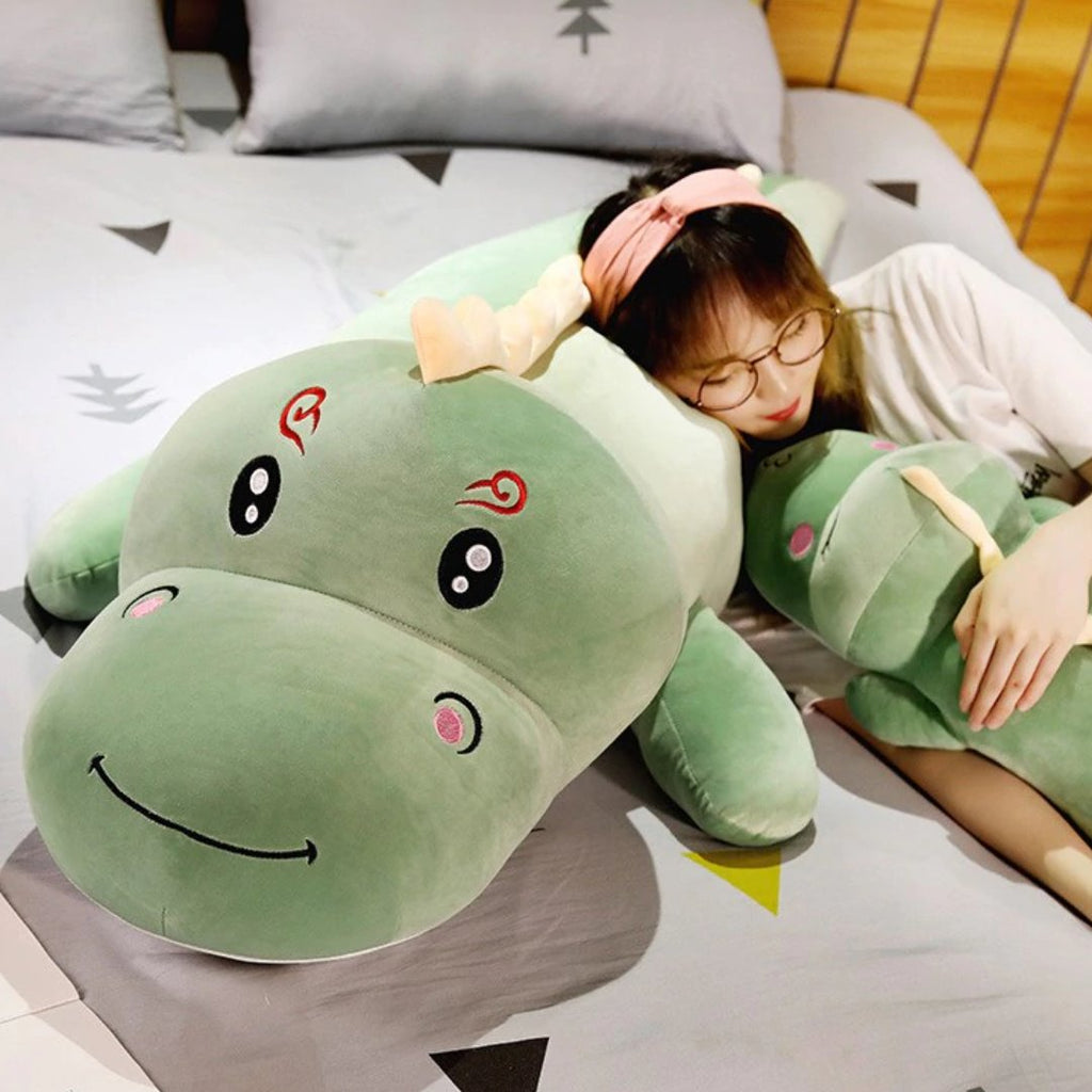 Adorable Haku the Dinosaur Plush Toy