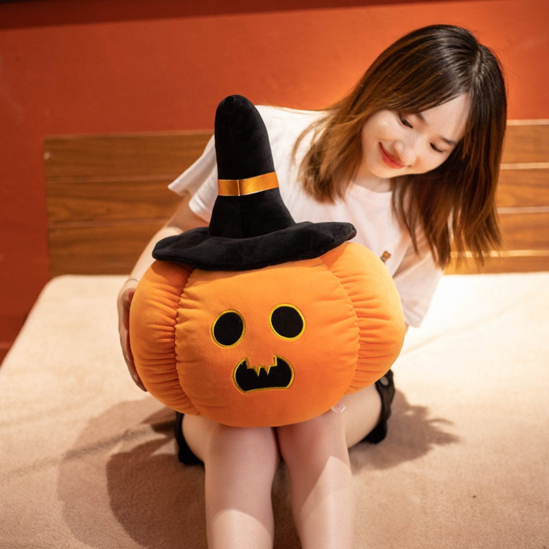 Halloween Pumpkin Black Hat Plushie Collection