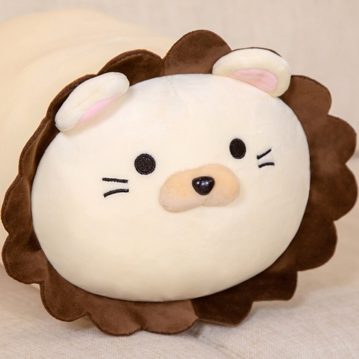 Adorable Hank the Kawaii Lion Plush Toy