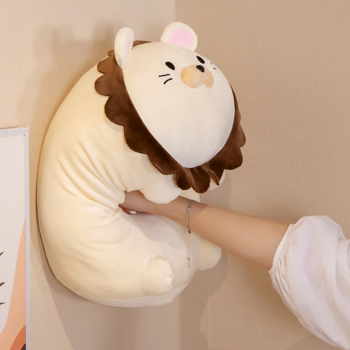 Adorable Hank the Kawaii Lion Plush Toy
