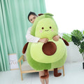 Adorable Happy Green Avocado Cuddly Plush Toy