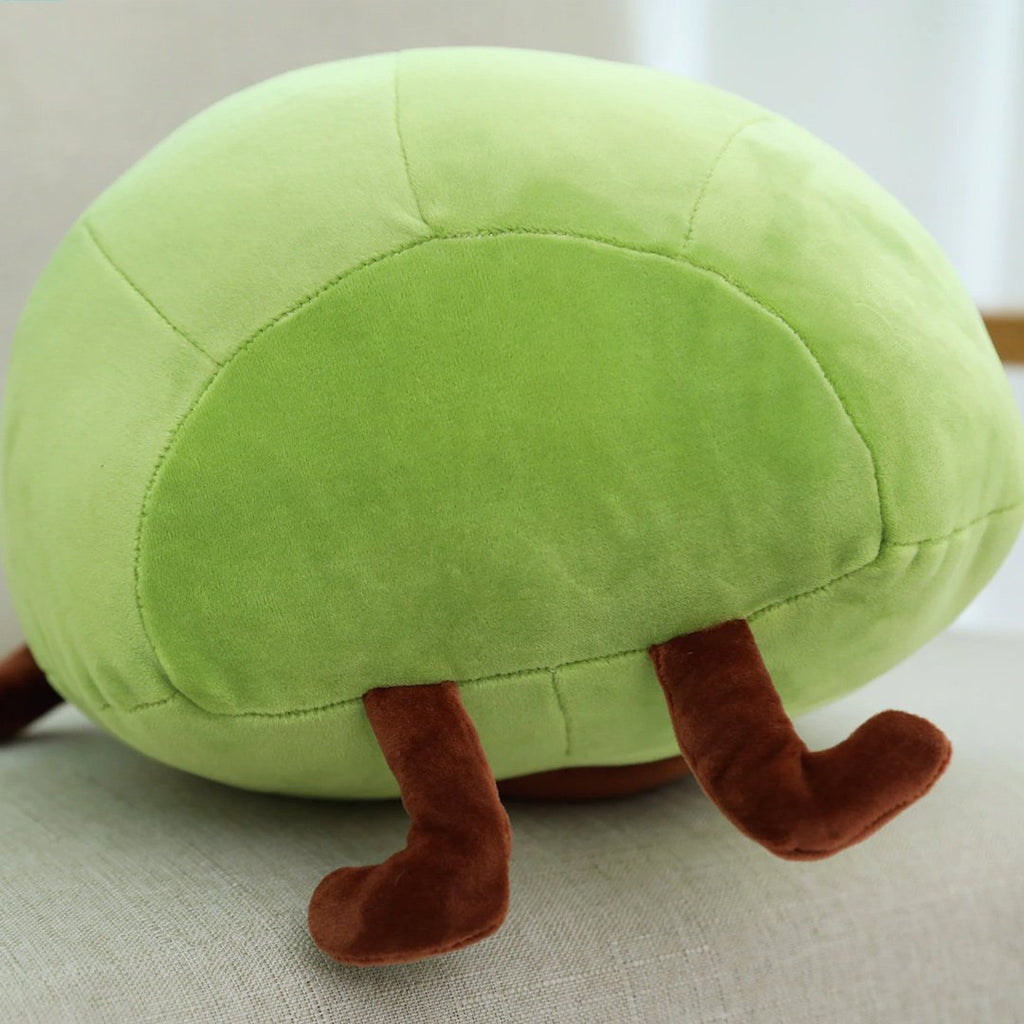 Adorable Happy Green Avocado Cuddly Plush Toy