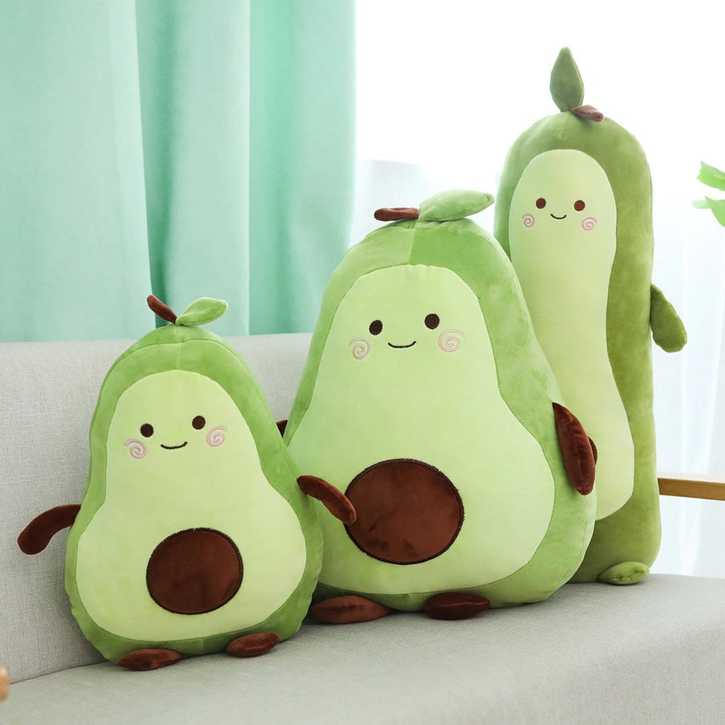 Cheerful Green Avocado Cuddle Buddy
