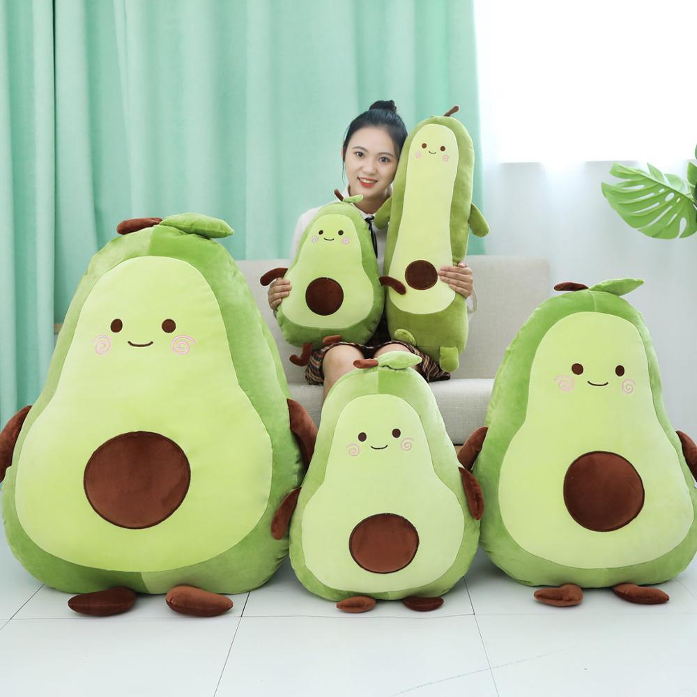 Cheerful Green Avocado Cuddle Buddy