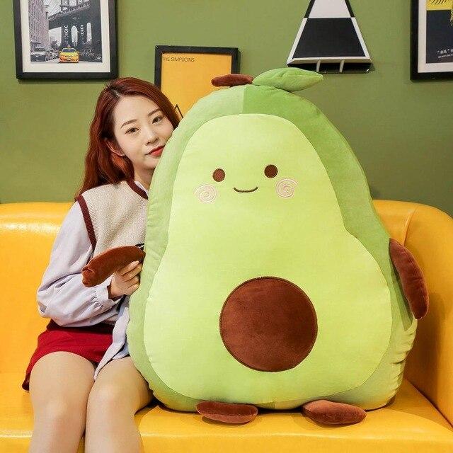 Joyful Green Avocado Stuffed Toy