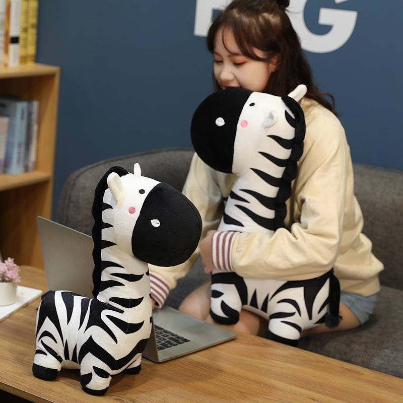 Hiroto the Adorable Zebra Plush Toy