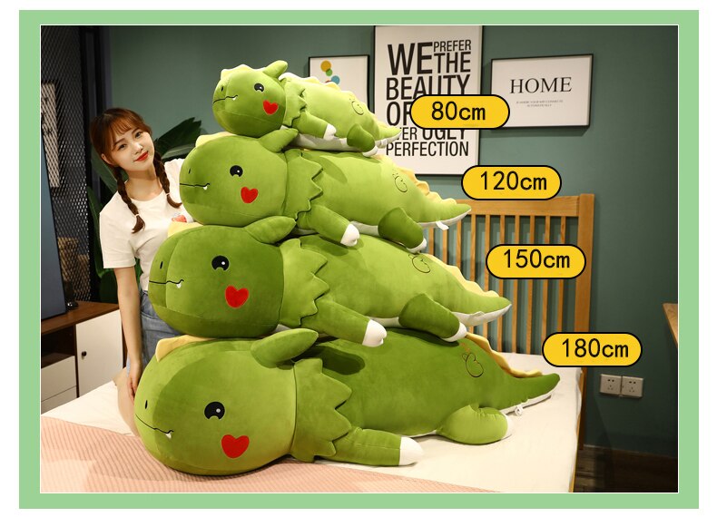 Adorable Giant Colorful Dragon Plush Toys