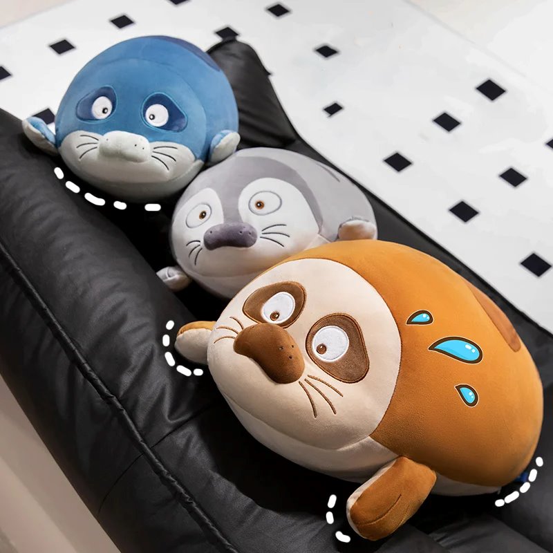 Giant Cuddly Seal Plush Friends