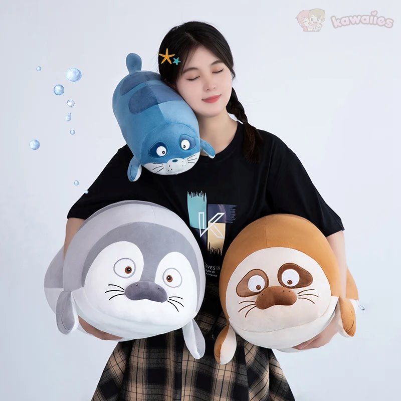 Giant Cuddly Seal Plush Friends