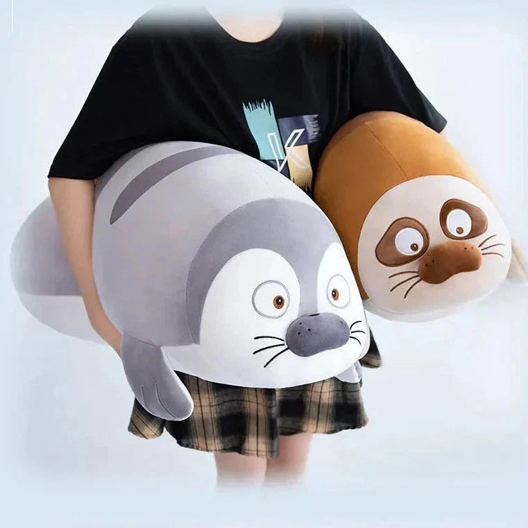Giant Cuddly Seal Plush Friends