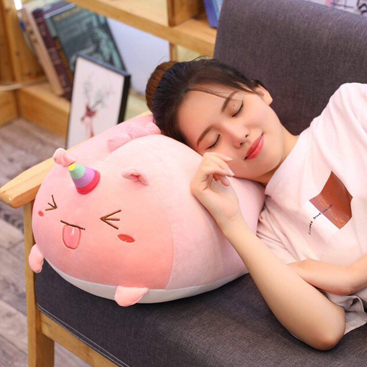 Adorable Giant Plush Sleeping Buddies Collection
