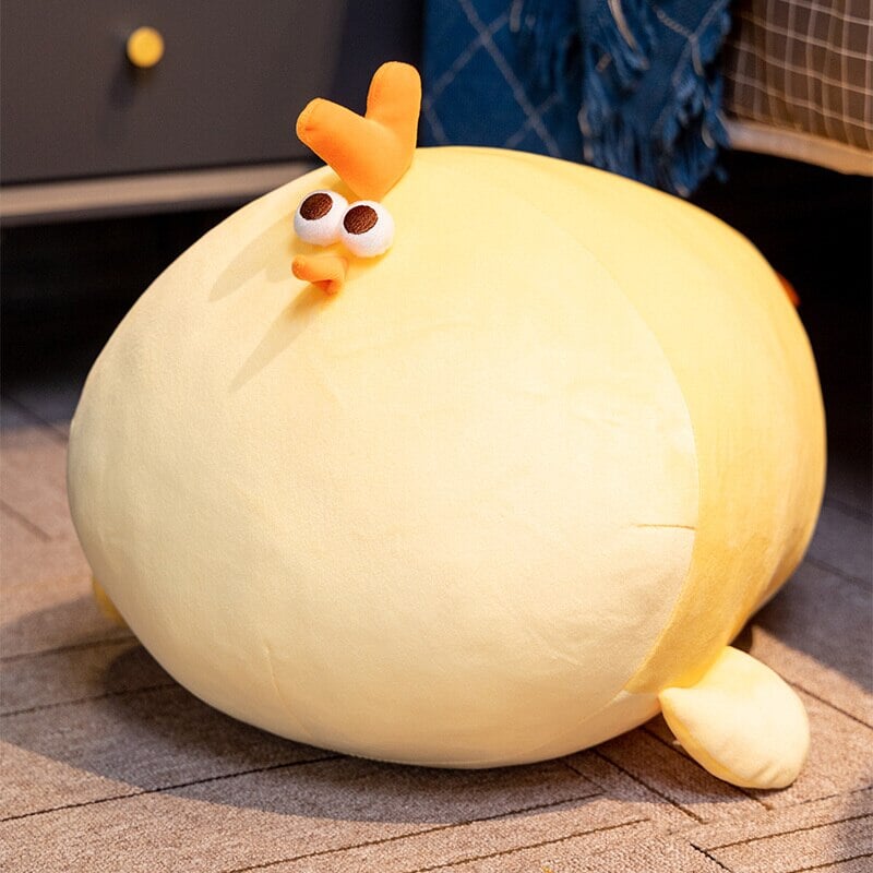 Jaba the Chonky Yellow Chicken Plushie