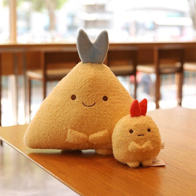 Delightful Family-Size Plushies Inspired by Japanese Fried Shrimp Tempura!
