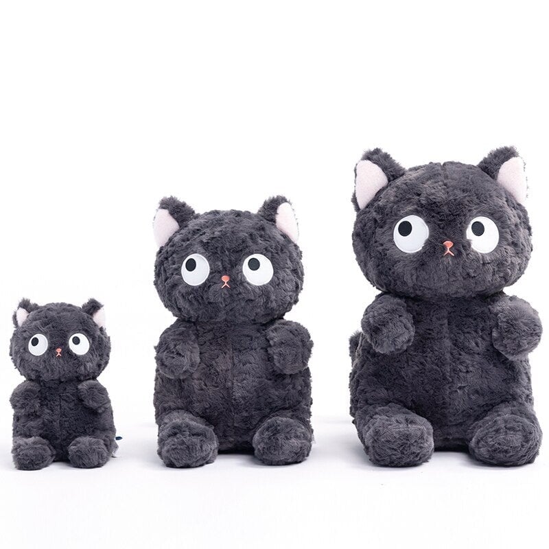 Adorable Jiji the Fluffy Black Cat Plushie | Limited Edition - Grab Yours Now!