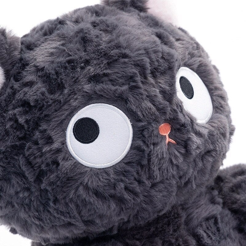 Adorable Jiji the Fluffy Black Cat Plushie | Limited Edition - Grab Yours Now!
