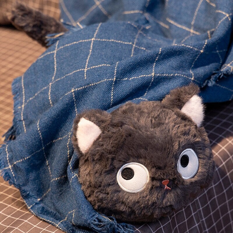 Adorable Jiji the Fluffy Black Cat Plushie | Limited Edition - Grab Yours Now!