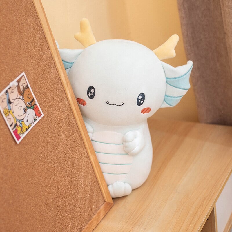 Adorable Kawaii Axolotl Dragon Stuffed Animal