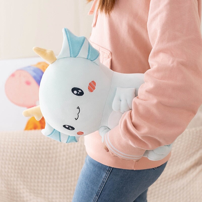 Adorable Kawaii Axolotl Dragon Stuffed Animal